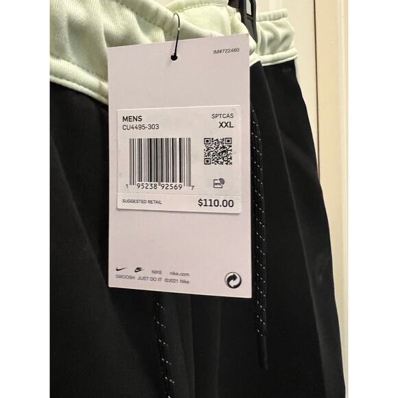 Brand New Nike Tech Pants- Lime Green and Black- Men’s XXL - Picture 9 of 10